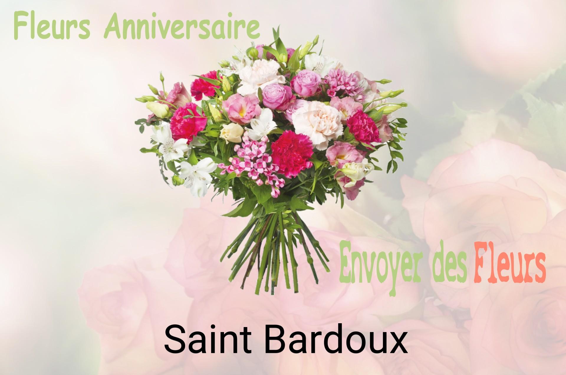 Bouquet de fleurs d’anniversaire livré à Saint-Bardoux